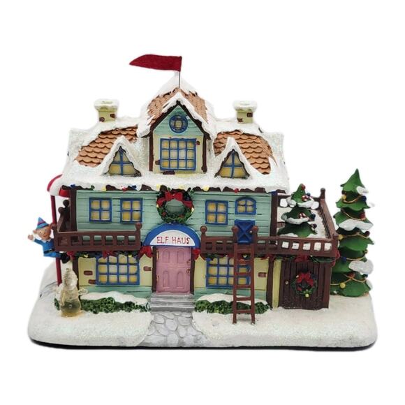 Hawthorne Village Rudolphs Christmas Town Elf Dormitory VTG 2003 - Picture 1 of 16